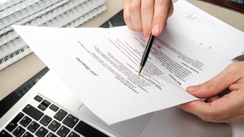 currículo online associação comercial